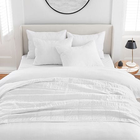 WELSPUN Comforter/Quilt/Duvet White WELSPUN - Relax Cotton Linen Quilt