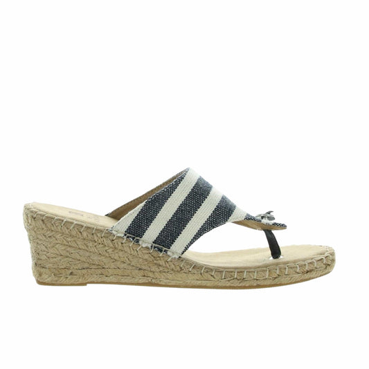 WHITE MOUNTAIN Womens Shoes 41 / Multi-Color WHITE MOUNTAIN - Beachball Espadrille Wedge  Slipper