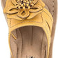 WHITE MOUNTAIN Womens Shoes 37.5 / Yellow WHITE MOUNTAIN - Carnation Thong Sandals