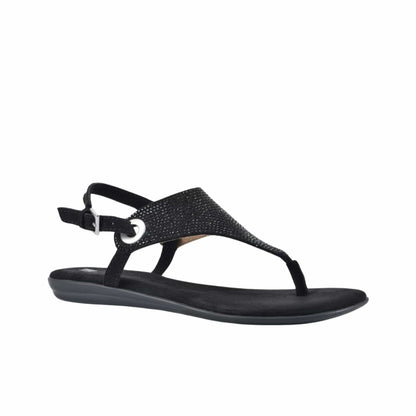 WHITE MOUNTAIN Womens Shoes 38.5 / Black WHITE MOUNTAIN -  London 2 Sandal