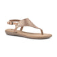 WHITE MOUNTAIN Womens Shoes 39 / Brown WHITE MOUNTAIN -  London 2 Sandal