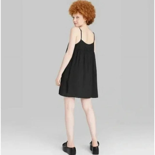 WILD FABLE Womens Dress XS / Black WILD FABLE - Sleeveless Woven Dress