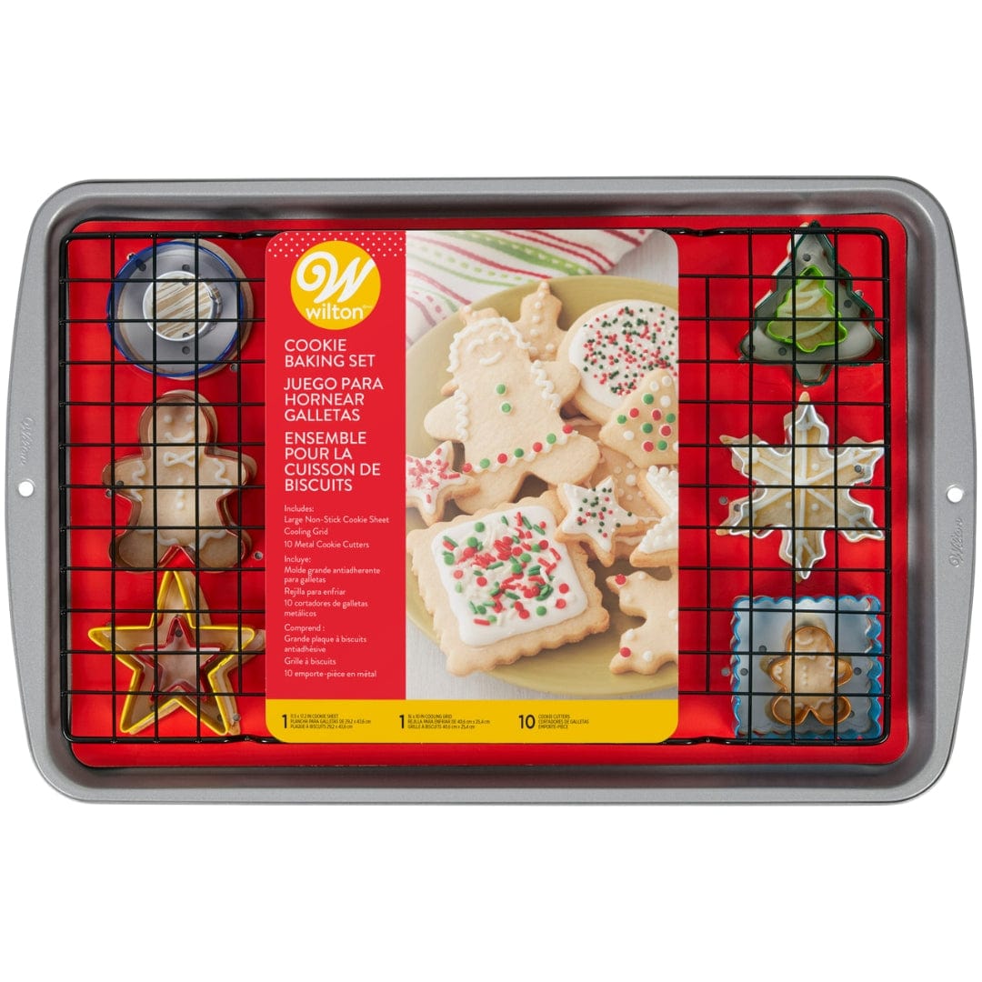 WILTON Kitchenware WILTON - Happy Holidays Cookie Baking Set 12-Piece