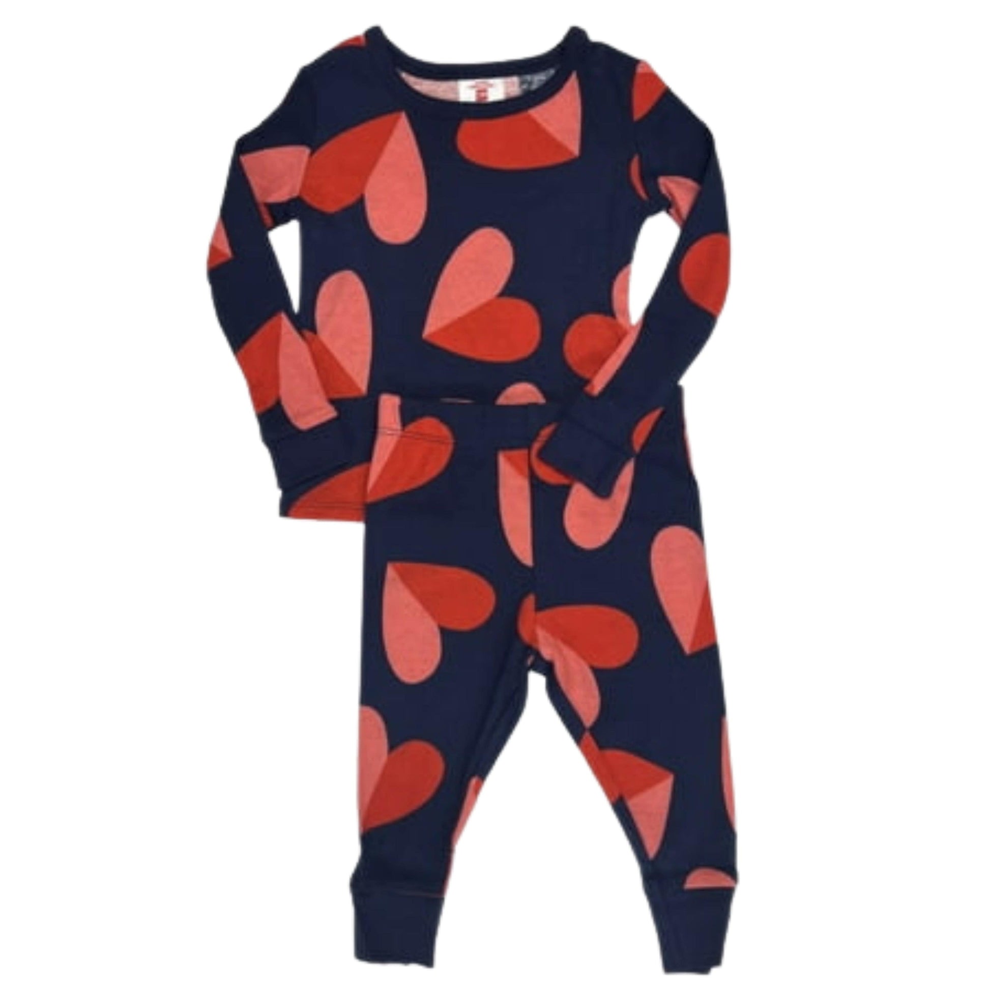 WONDERSHOP Baby Girl WONDERSHOP - Baby - Valentines Day Hearts Matching Pajama Set