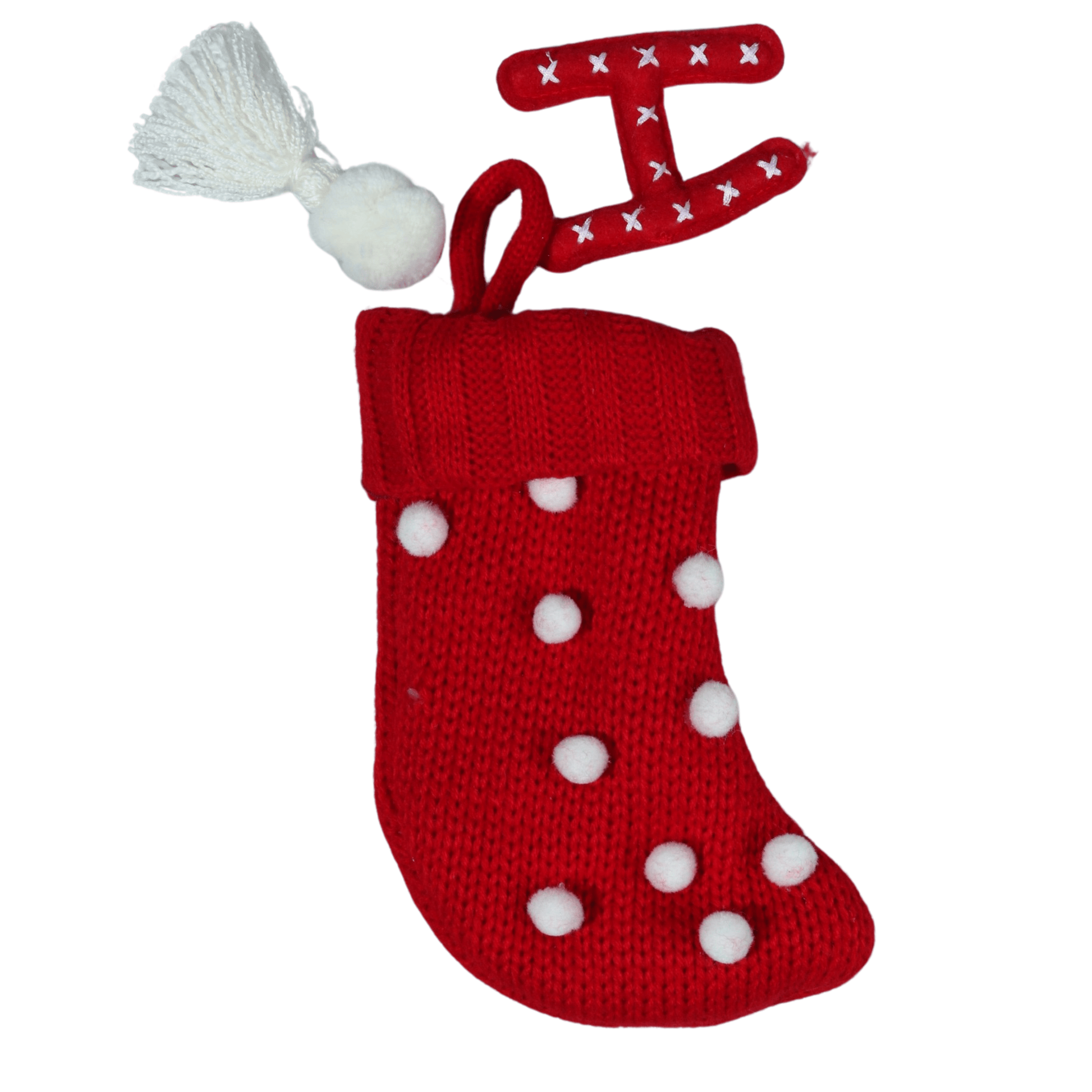 WONDERSHOP Christmas Decoration Red WONDERSHOP - All Over Balls Christmas Stockings