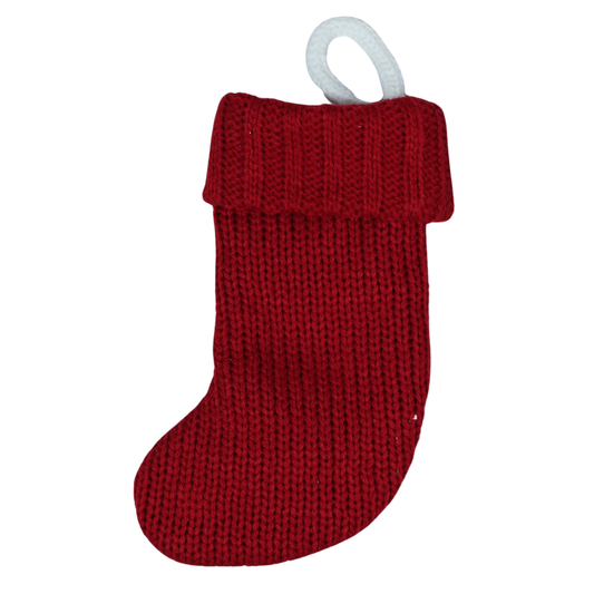 WONDERSHOP Christmas Decoration Red WONDERSHOP - P Embroidered Christmas Stocking