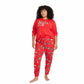 WONDERSHOP Womens Pajama M / Multi-Color WONDERSHOP - Holiday City Matching Pajama Set