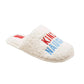 WONDERSHOP Womens Shoes WONDERSHOP - Kinda Naughty Kinda Nice Scuff Slippers