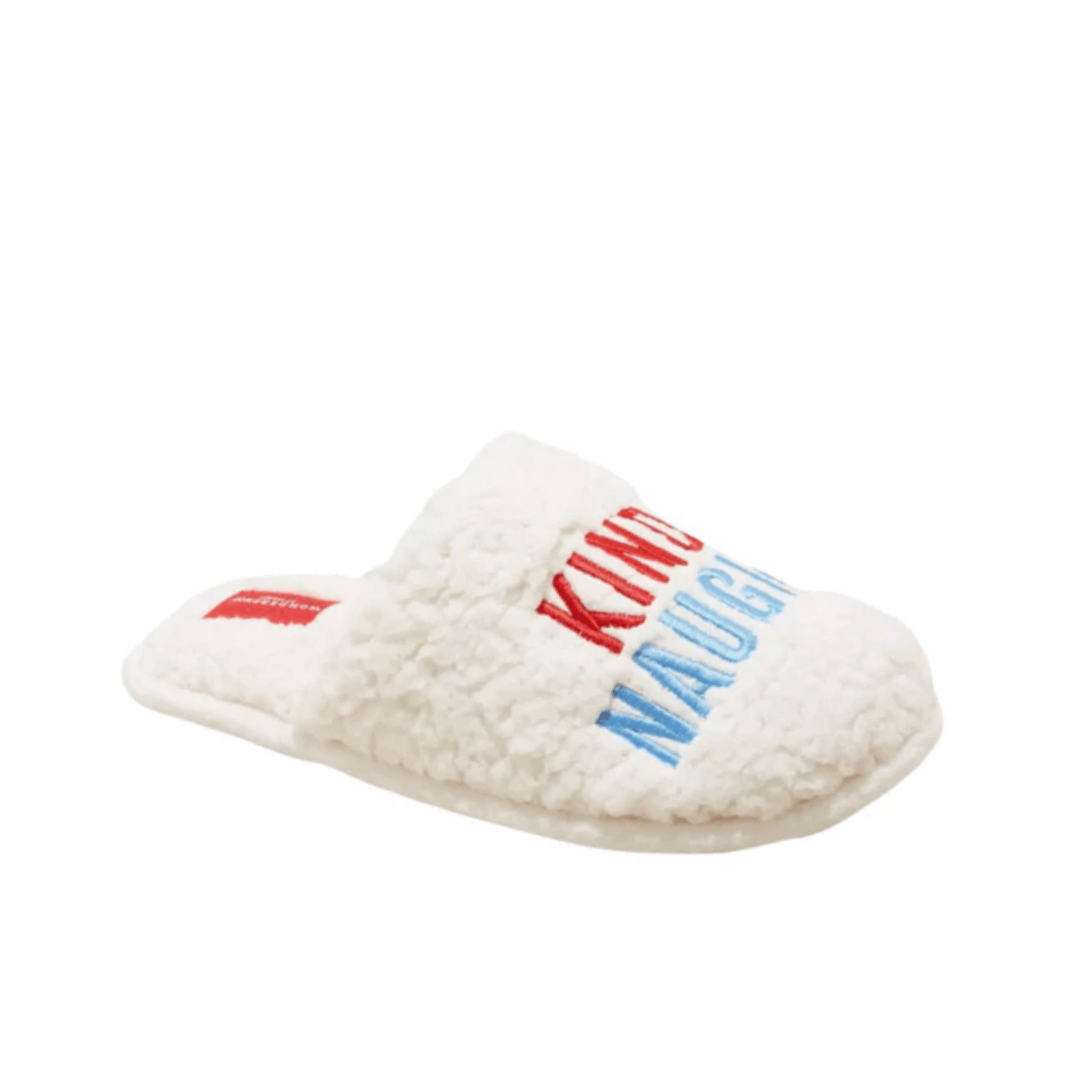 WONDERSHOP Womens Shoes WONDERSHOP - Kinda Naughty Kinda Nice Scuff Slippers