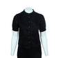 WORTHINGTON Womens Tops Petite L / Black WORTHINGTON - Open Top Buttons Front