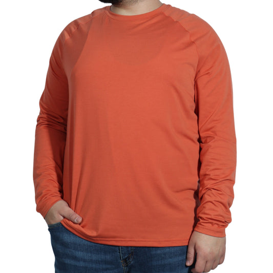 XERSION Mens Tops XL / Orange XERSION - Long Sleeve T-Shirt