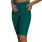 XERSION Womens sports M / Green XERSION - Above Knee Biker Shorts
