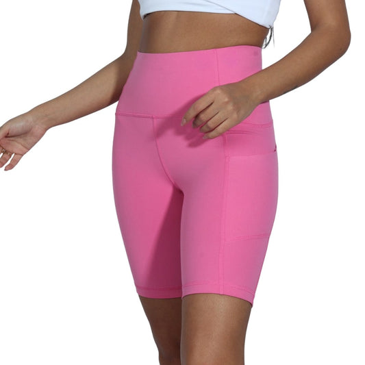 XERSION Womens sports XS / Pink XERSION - Above Knee Length Biker Shorts