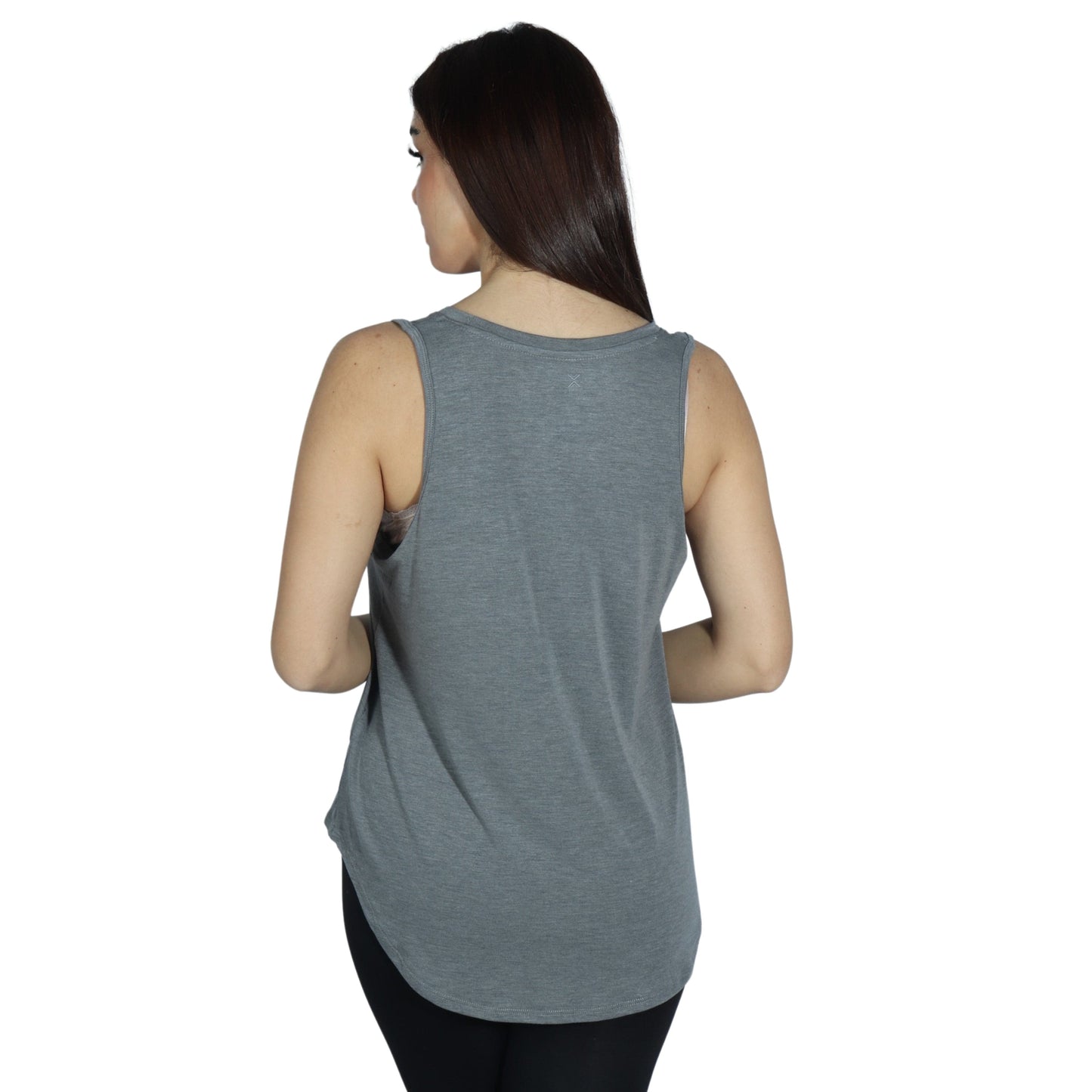 XERSION Womens Tops M / Grey XERSION - Printed Tank Top