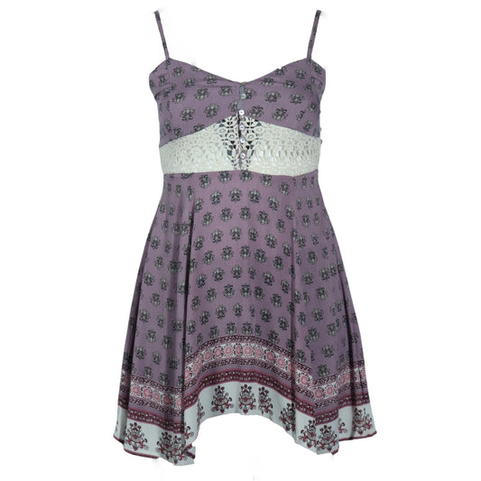 XXI Womens Dress L / Purple XXI - Printed All Over Dress