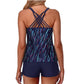 YONIQUE Womens Swimwear M / Multi-Color YONIQUE -  Swimsuits Athletic Two Piece Tankini