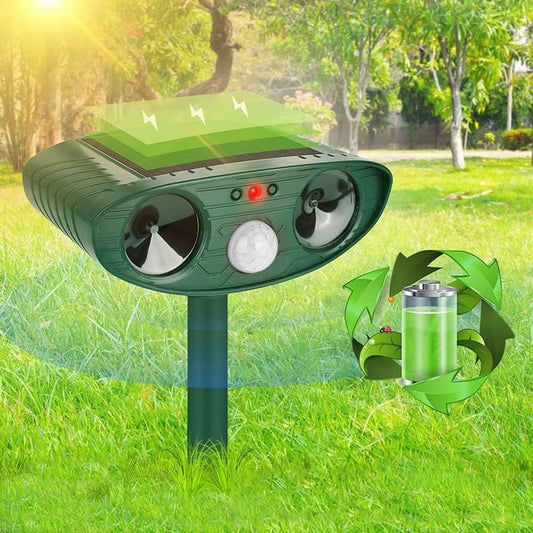 ZOVENCHI Pet Accessories ZOVENCHI - Solar powered animal repeller