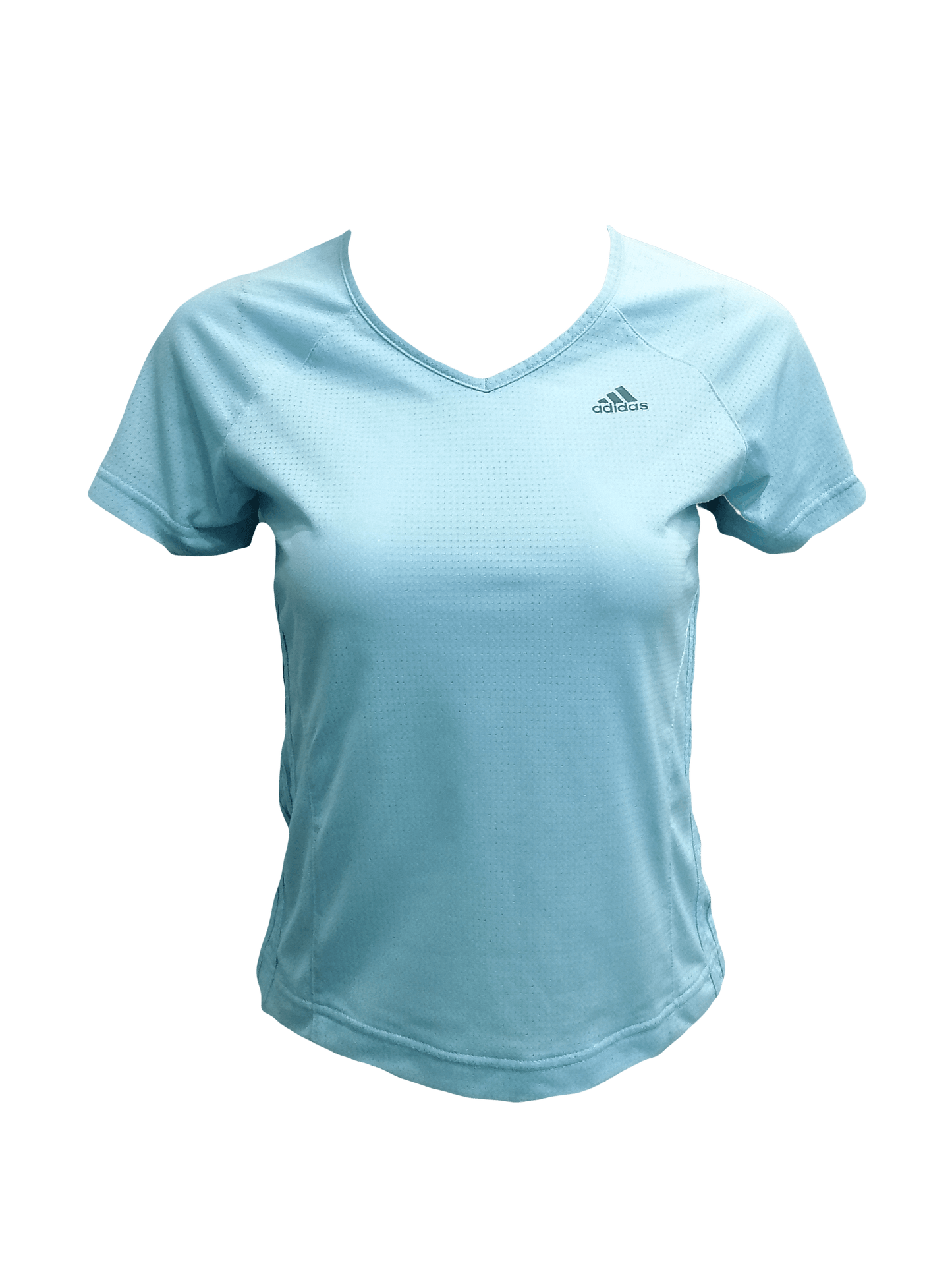 Adidas Womens sports Small / Sky Blue Dri-fit T-shirt