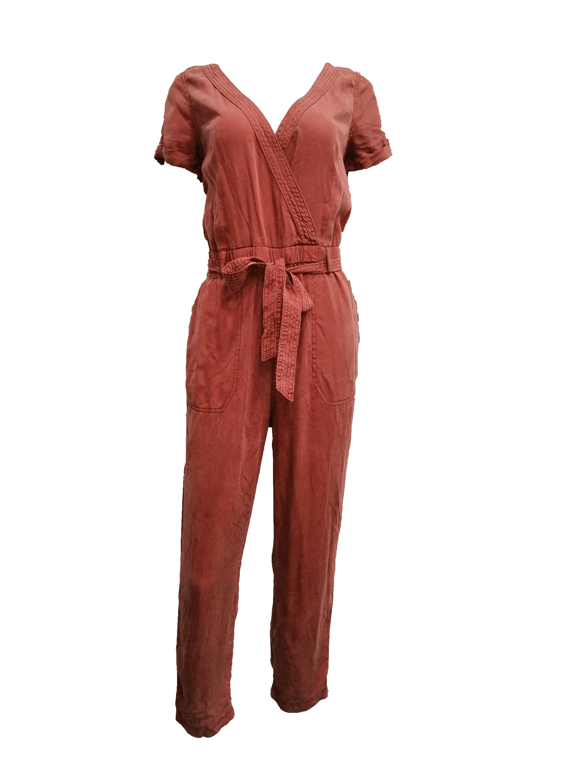 Abercrombie & Fitch Womens Bottoms XS Short Sleeves Jumpsuit