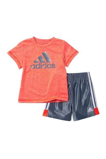 Adidas Apparel 18 Month Baby United in Sport Short Set