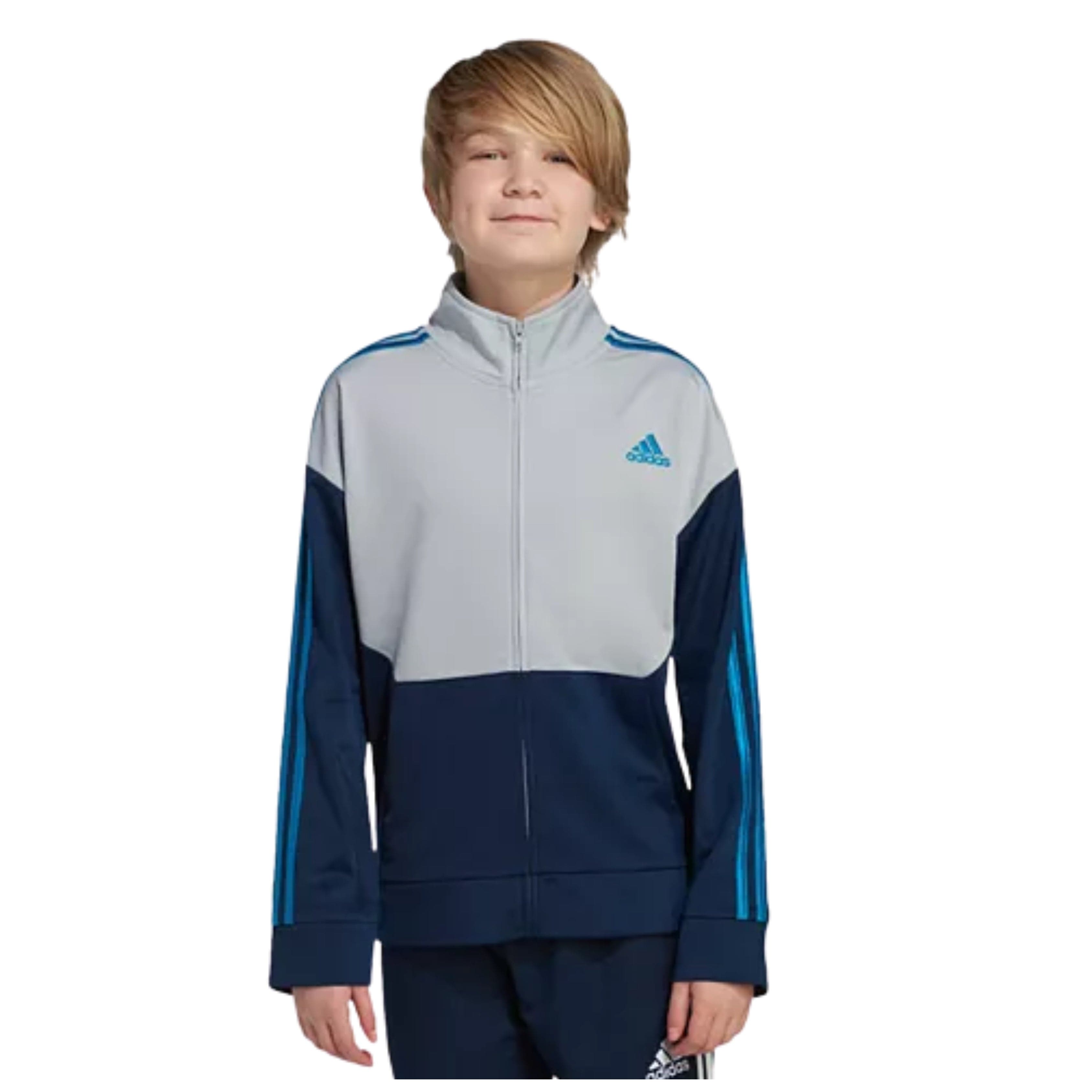 Adidas boys tricot clearance jacket