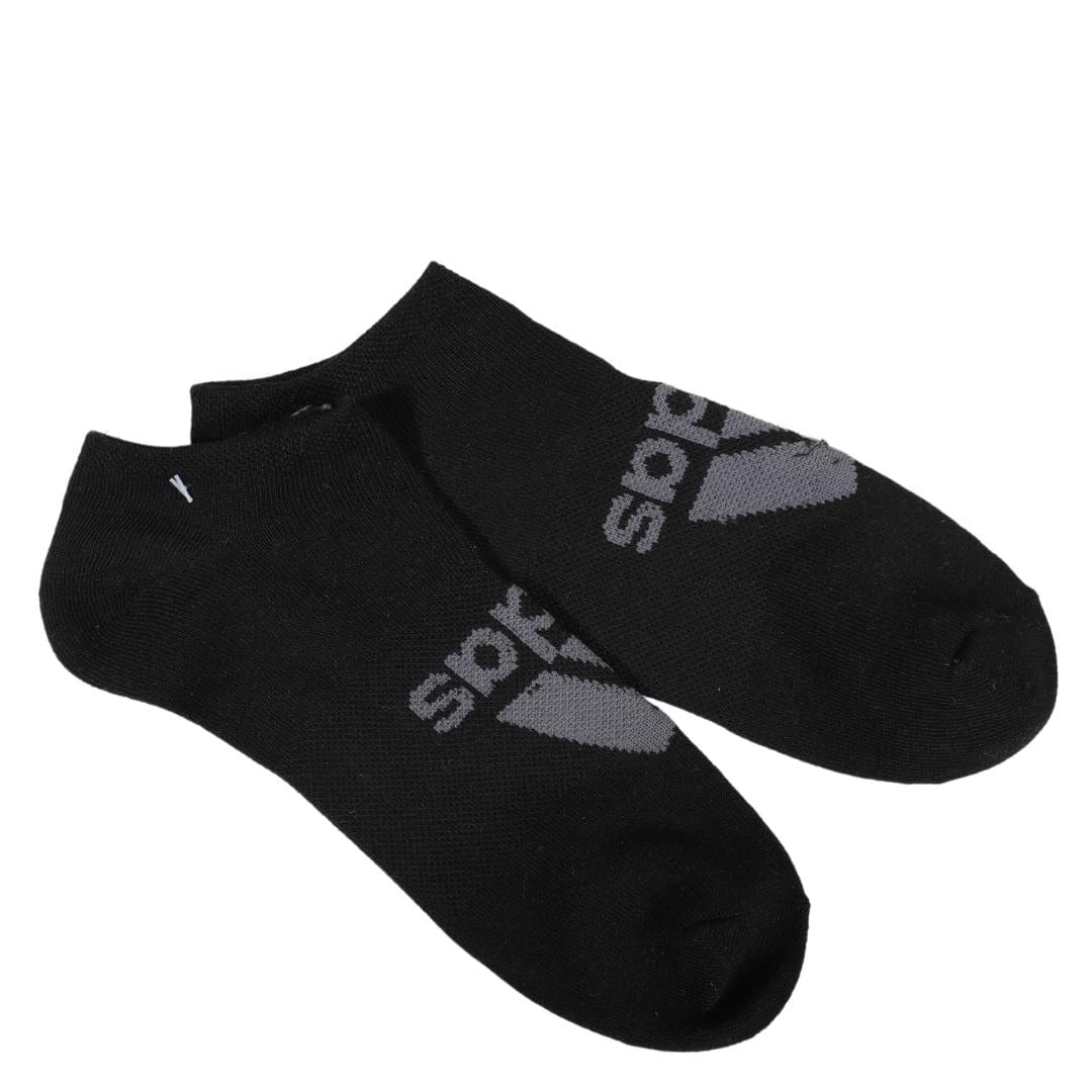 ADIDAS Socks 40-45 / Black ADIDAS - Logo Printed Socks