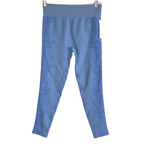 ALL IN MOTION Girls Bottoms L / Blue ALL IN MOTION - Floral Seamless High Rise Leggings