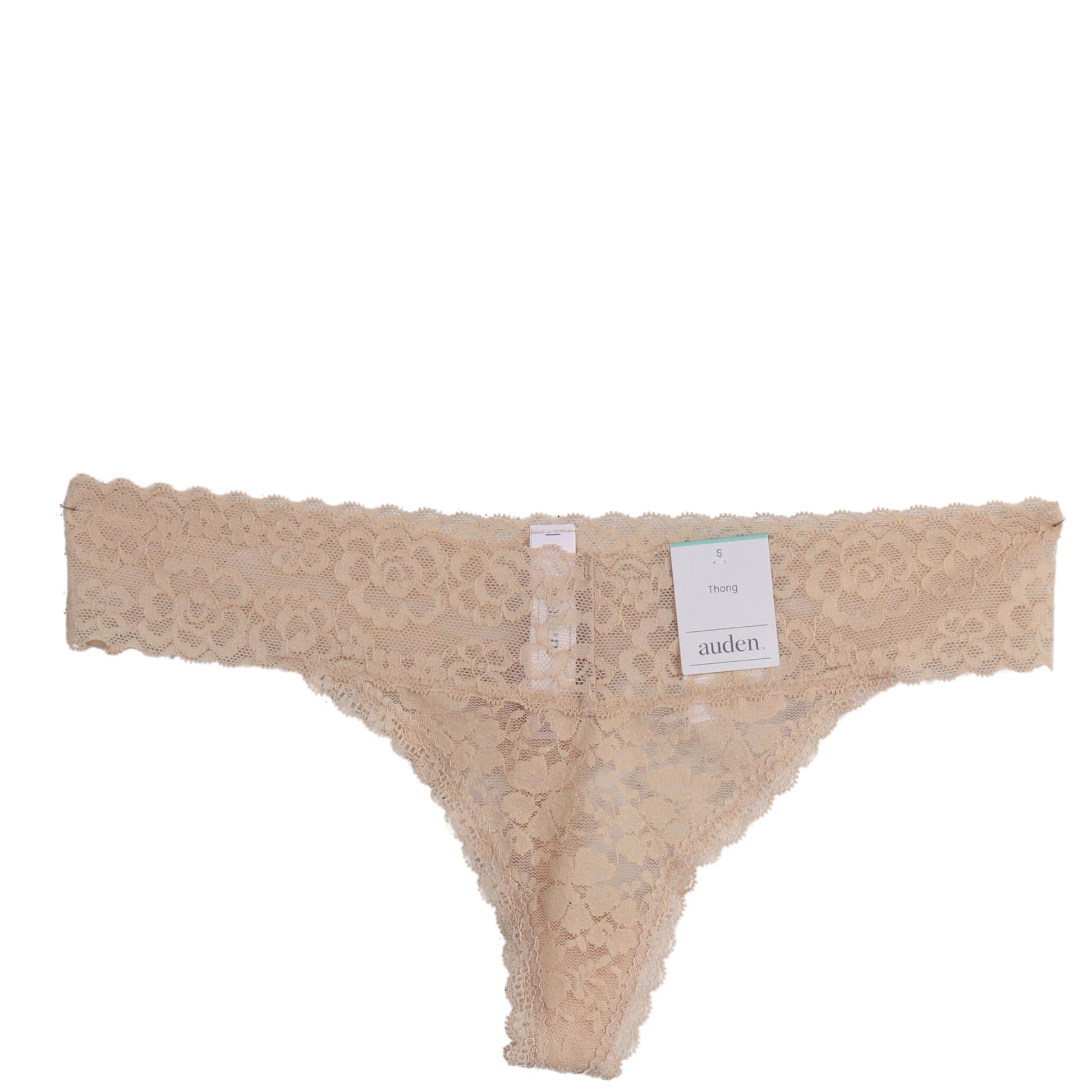 AUDEN Womens Underwear S / Beige AUDEN - Thong