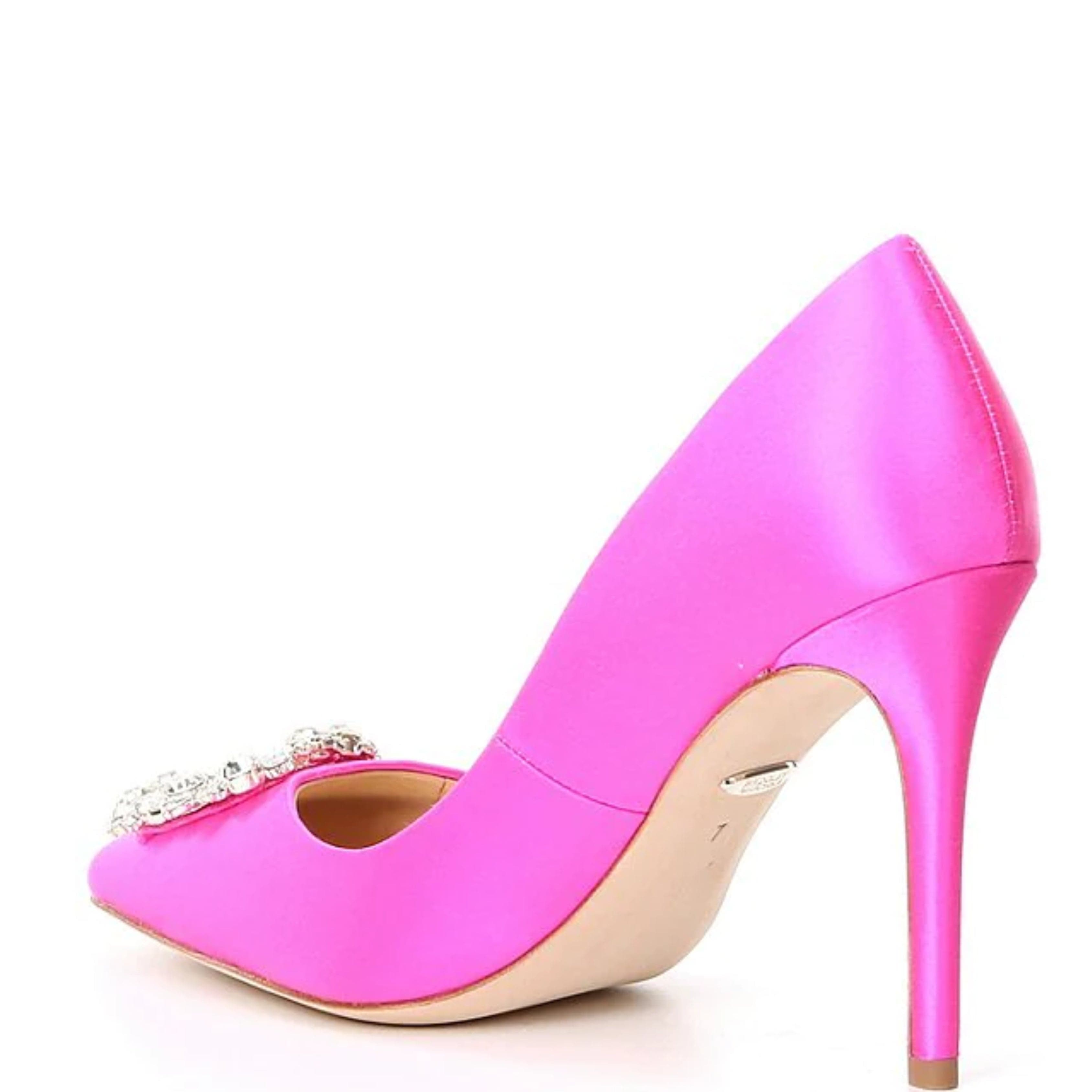 Badgley mischka hot sale fuchsia shoes