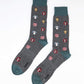 BAR III Clothing Accessories Multi-Color BAR III - Men's Ornament Socks