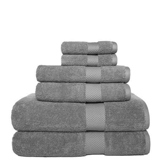 BELMOND Towels BELMOND - 6-Pieces 650 GSM Cotton Bath Towel Set
