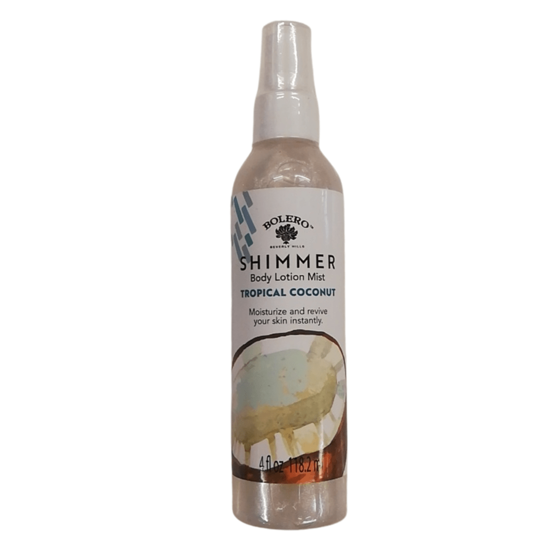 BOLERO Fragrances & Deodorants BOLERO - Shimmer Body Lotion Mist Tropical Coconut 4fl Oz 118.2ml