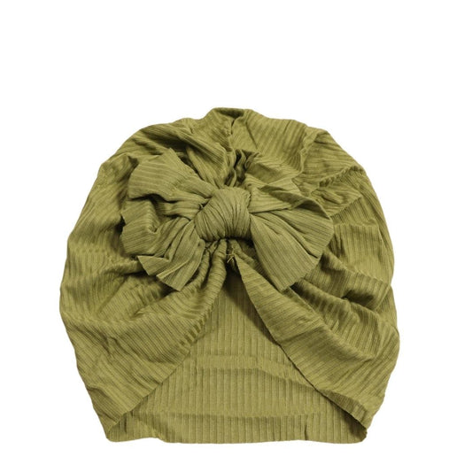 Brands and Beyond Baby Girl Green Baby - Turban Bow Cap