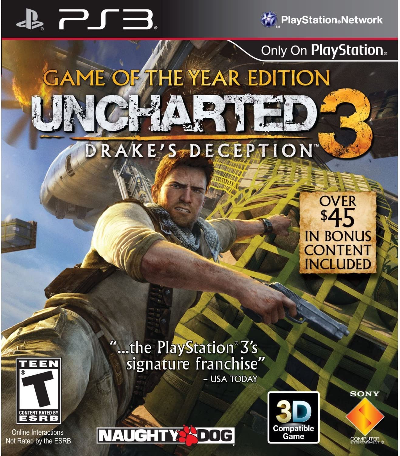 PlayStation 3 Gaming Zone Uncharted 3 Game of the Year Edition