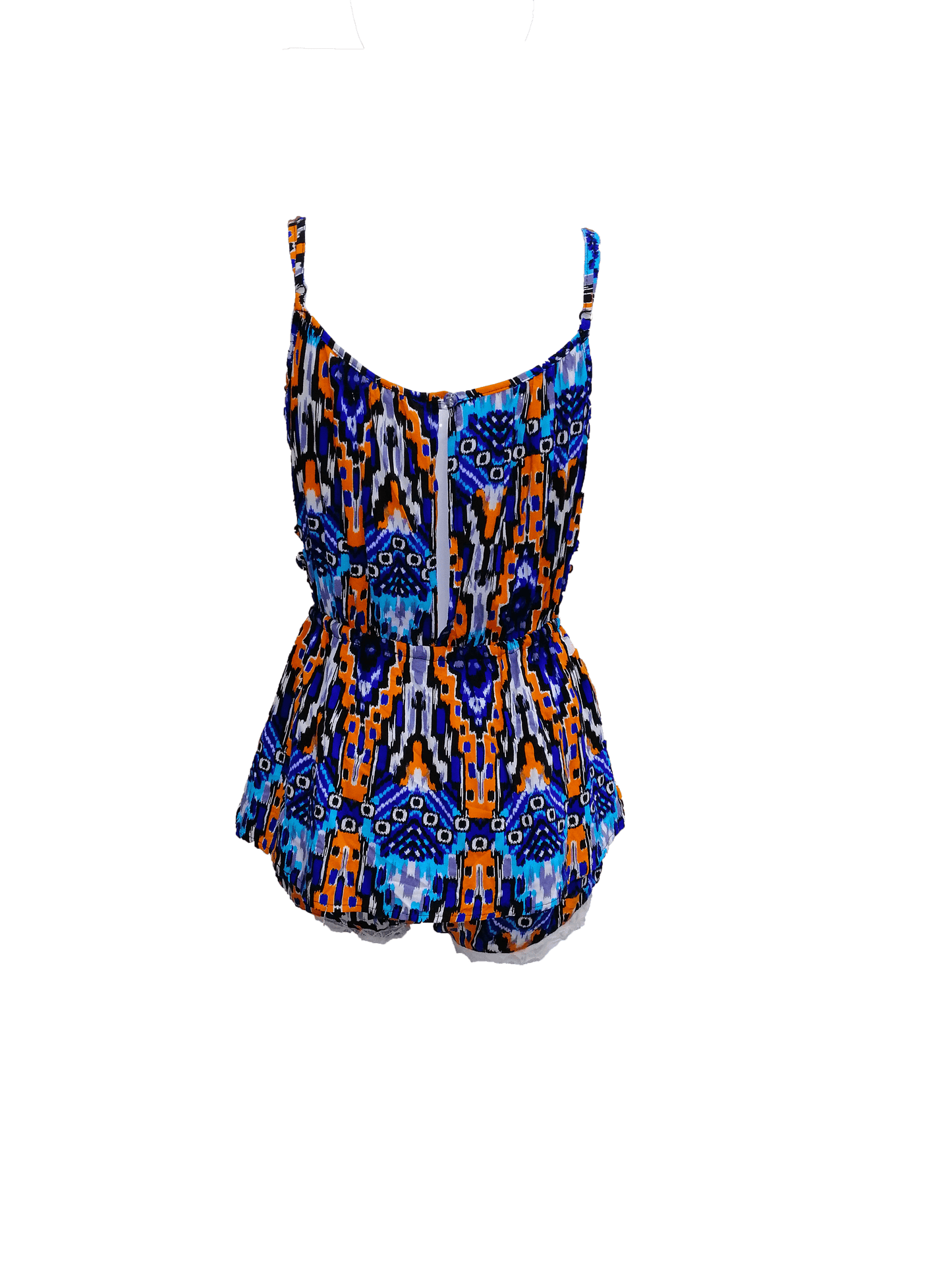 Brands and Beyond Womens Tops S Sleeveless Graphic Romper