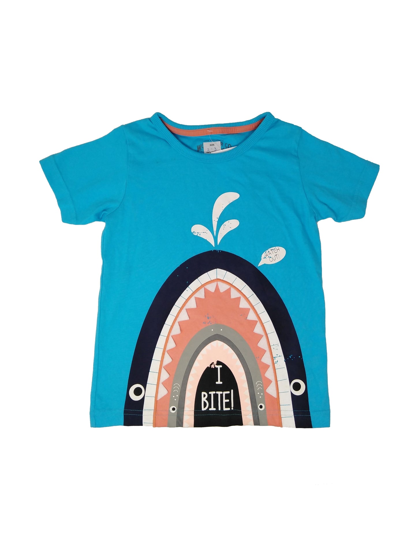 BRANDS & BEYOND Apparel 3-4 Years / Blue Kids - Shark Printed T-Shirt
