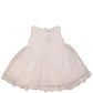BRANDS & BEYOND Baby Girl 2 Years / White Baby - Lace Sleeveless Dress