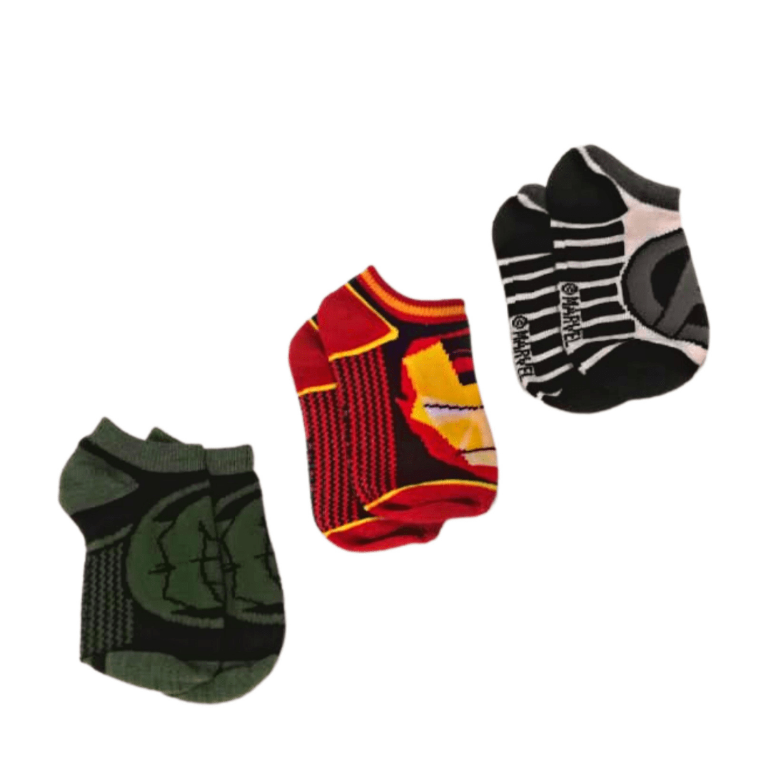 BRANDS & BEYOND Clothing Accessories Multi-Color 3 Pair Socks