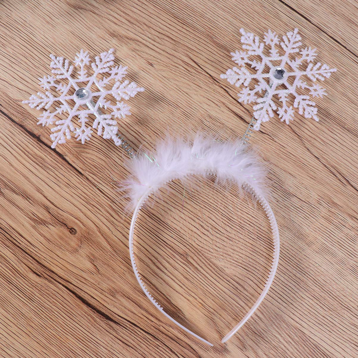 BRANDS & BEYOND Clothing Accessories Headband Snowflake Hair Hoops Headdress for Girls