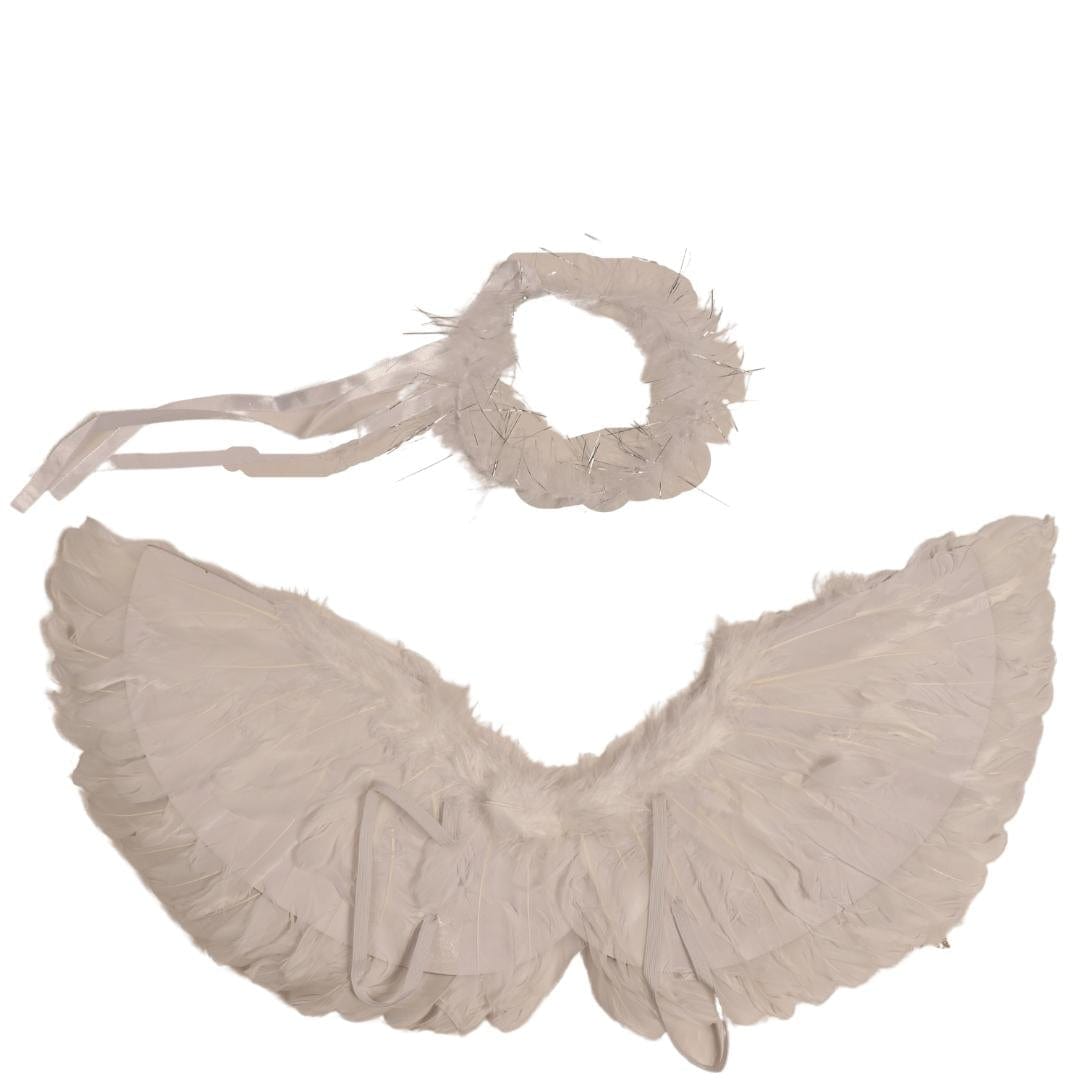 BRANDS & BEYOND Clothing Accessories Kids - Angel Wings and Halo Headband
