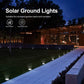 BRANDS & BEYOND Household Appliances Solar Ground Lights  8 Pcs