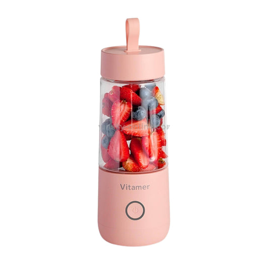 BRANDS & BEYOND Kitchen Appliances Pink Vitamer Mini USB Rechargeable Juicer cup