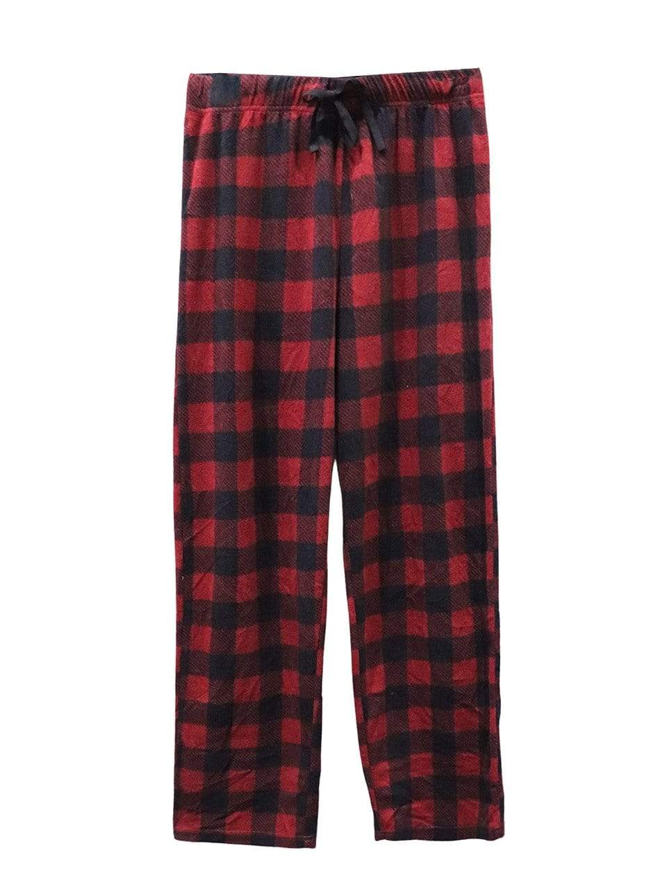 BRANDS & BEYOND Mens Bottoms S / Red-Black Woven Pajama Pant