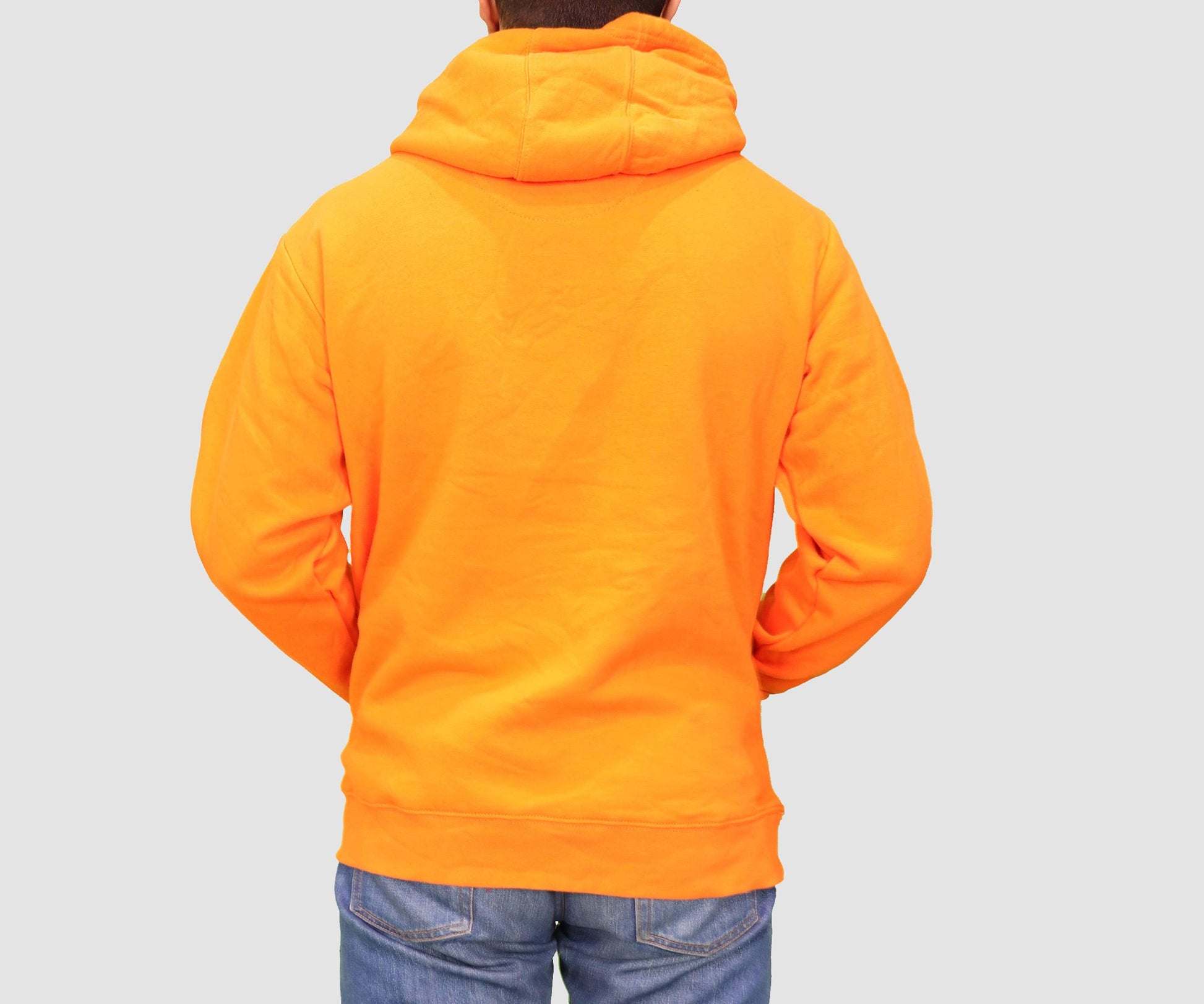 BRANDS & BEYOND Mens Tops Large / Orange Hoodie