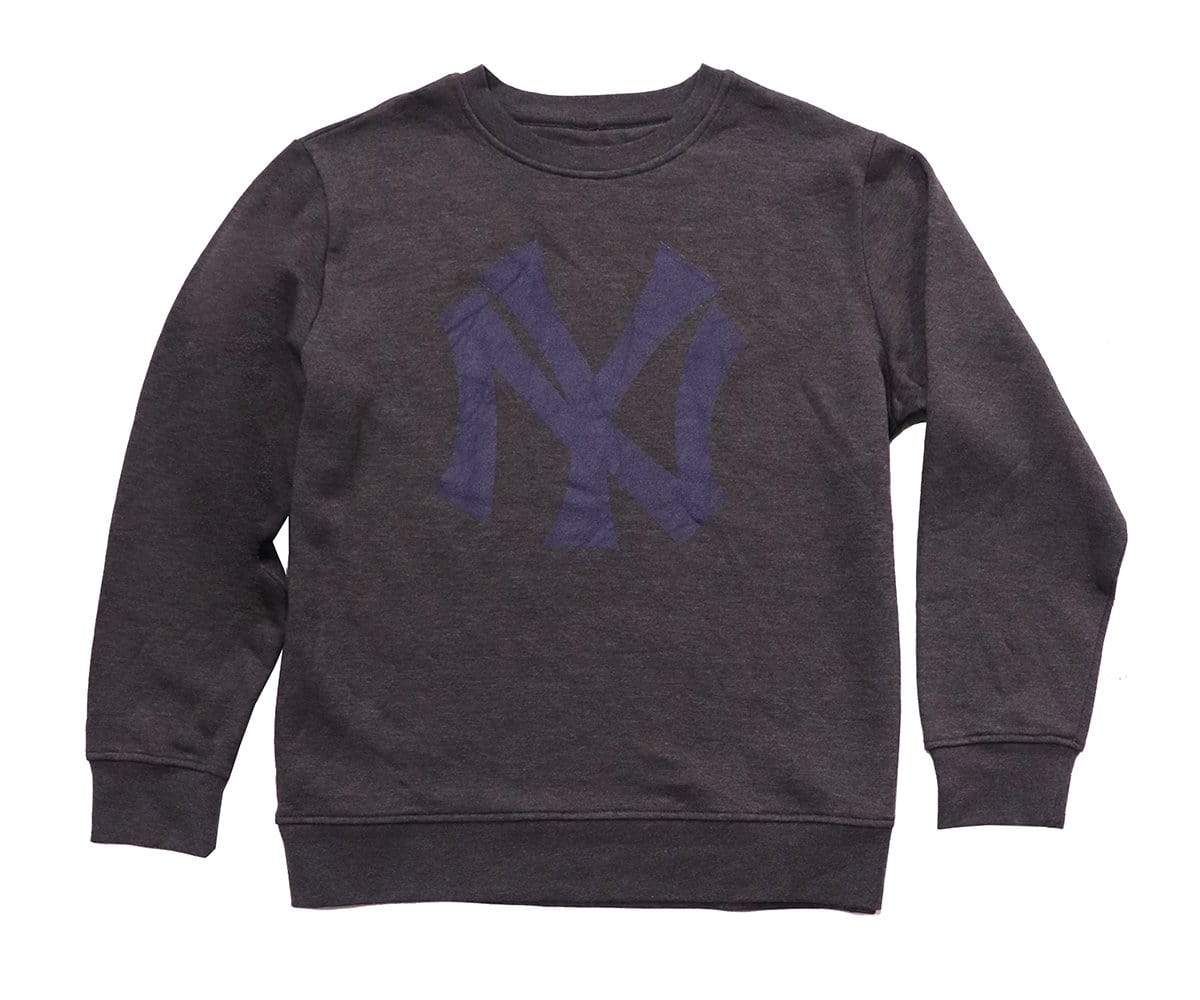 BRANDS & BEYOND Mens Tops X-Large / Grey NY Printed Sweatshirt