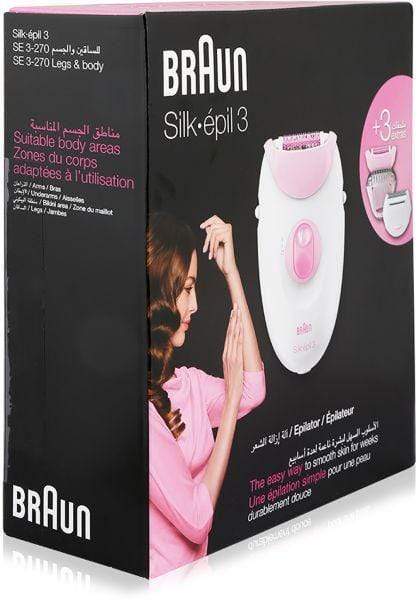 BRAUN Personal Care BRAUN - Silk Epilator 3270 GDM Pink Female Shave
