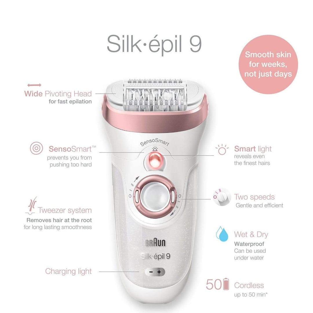 BRAUN Shaving & Hair Removal BRAUN - Epilator, Silk·épil 9