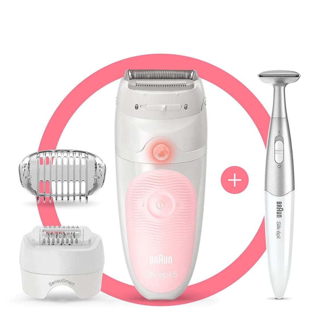 BRAUN Shaving & Hair Removal BRAUN - Epilator With 3 Extras Including Bikini Styler