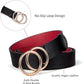BROMEN Clothing Accessories Black BROMEN - Double O Ring Buckle Belt