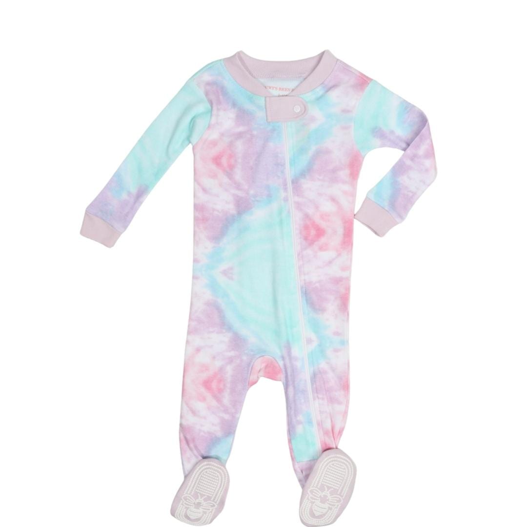 BURTS BEES BABY Baby Girl 3-6 Month / Multi-Color BURTS BEES BABY - Baby - Tie Dye All Over Bodysuits